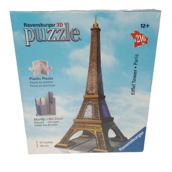 Ravensburger Games Ravensburger 3d Puzzle Eiffel Tower Paris 26